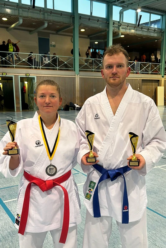Oxana und Oleg beim Roba-Klostercup in Maulbronn