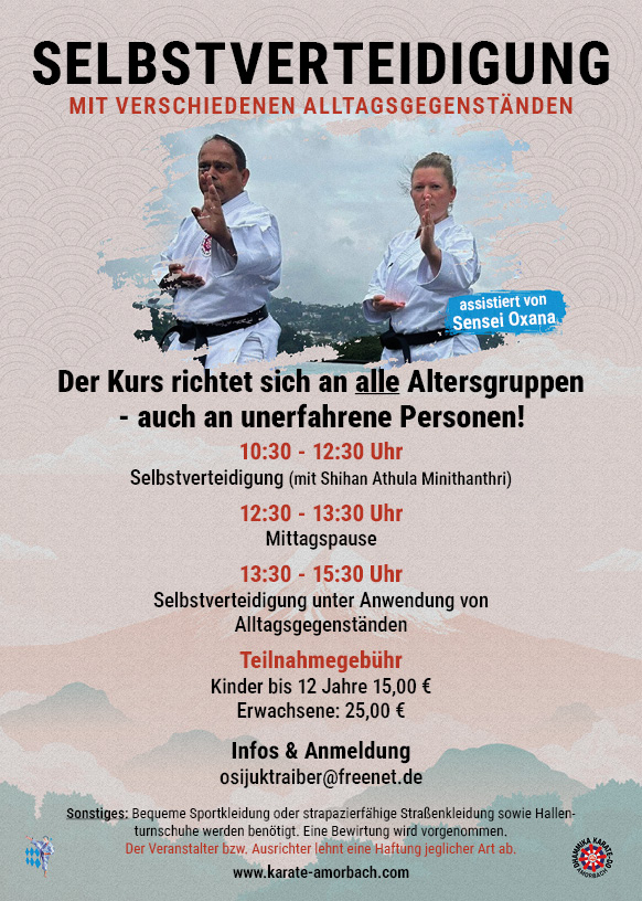 Wehr dich, aber richtig!