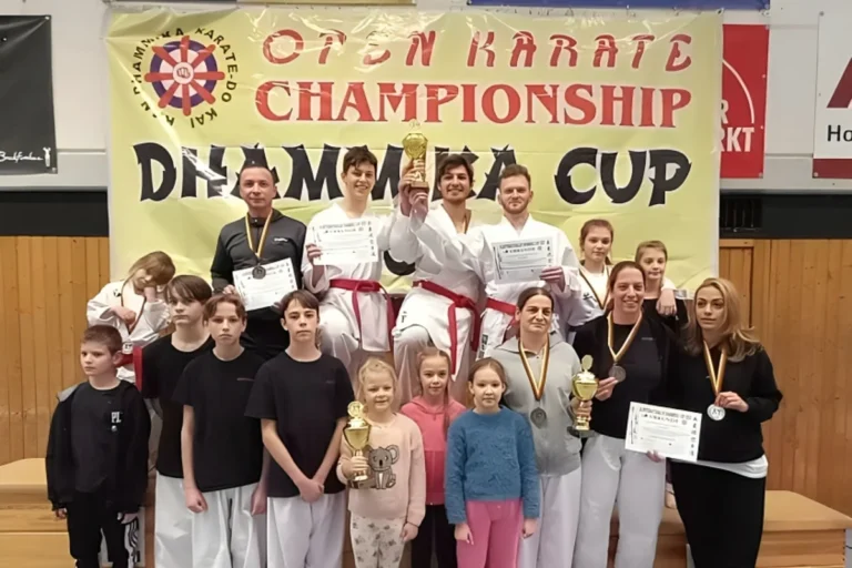 Athletinnen und Athleten beim Dhammika Cup 2025 in Beilstein